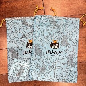 Jellycat Gift Bags Set of (2) Two Medium Size